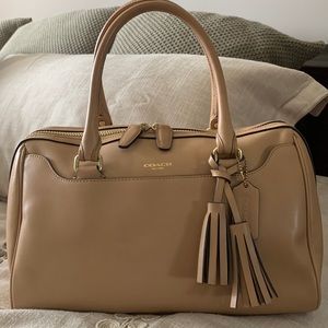 Coach Legacy Haley leather satchel. Like new
